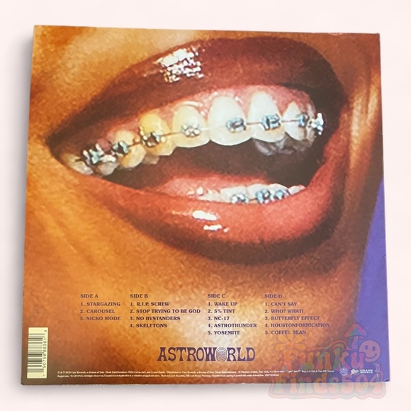 Astroworld Vinyl Record Collector’s Edition 2LP Like New Condition Travis Scott - Picture 3 of 7